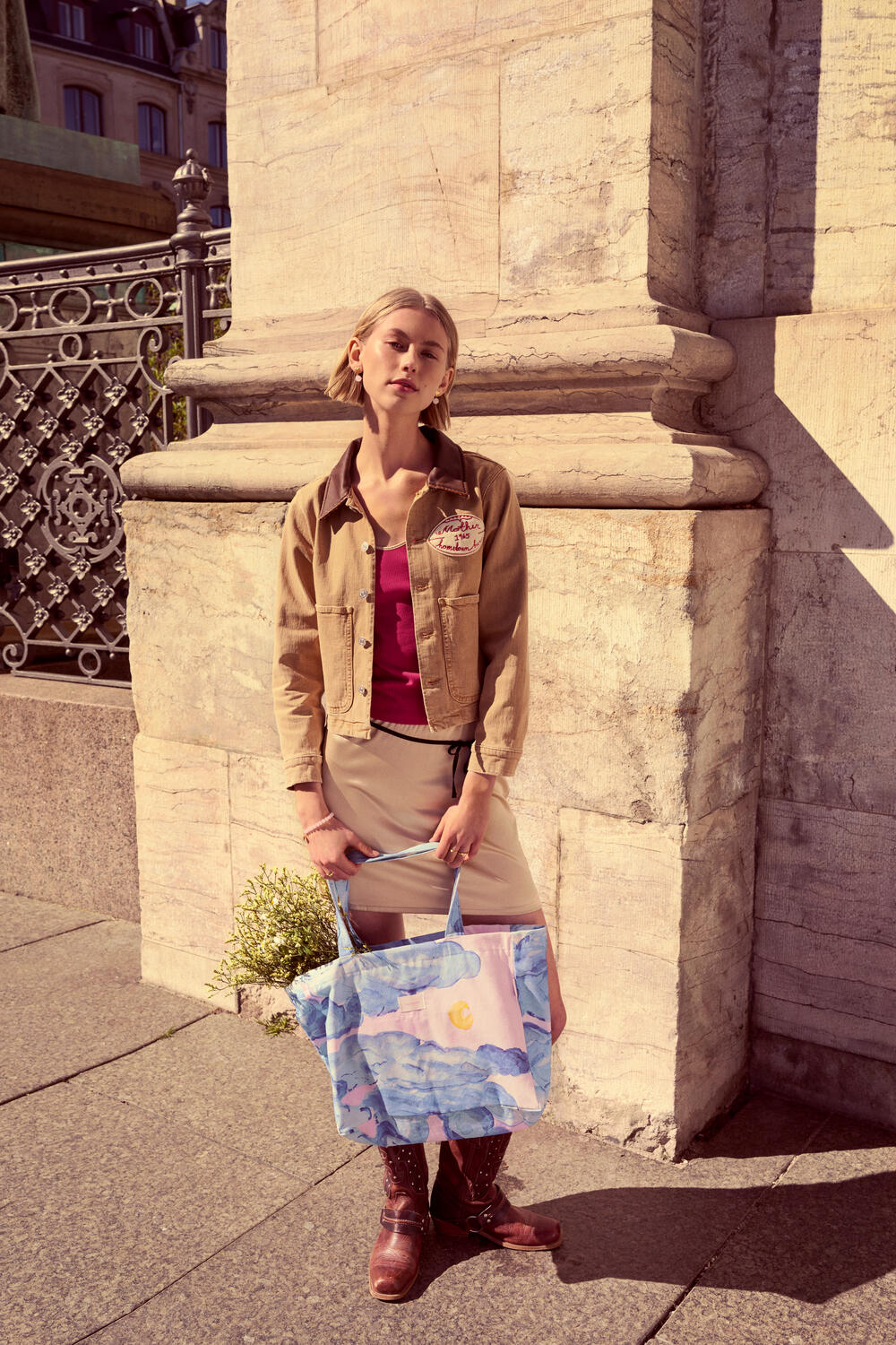 Moonshine Rose Big Canvas stofnet